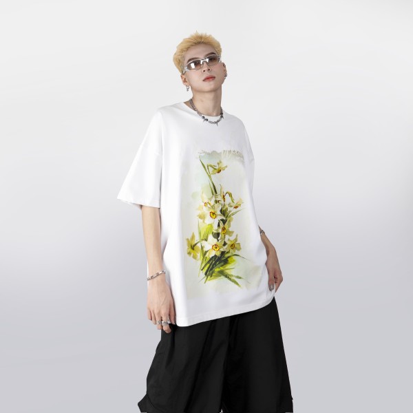 FLOWERS 1 TEE - ATK548
