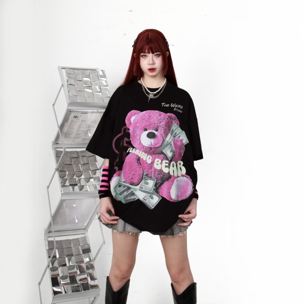 PINK BEAR TEE - ATK768 