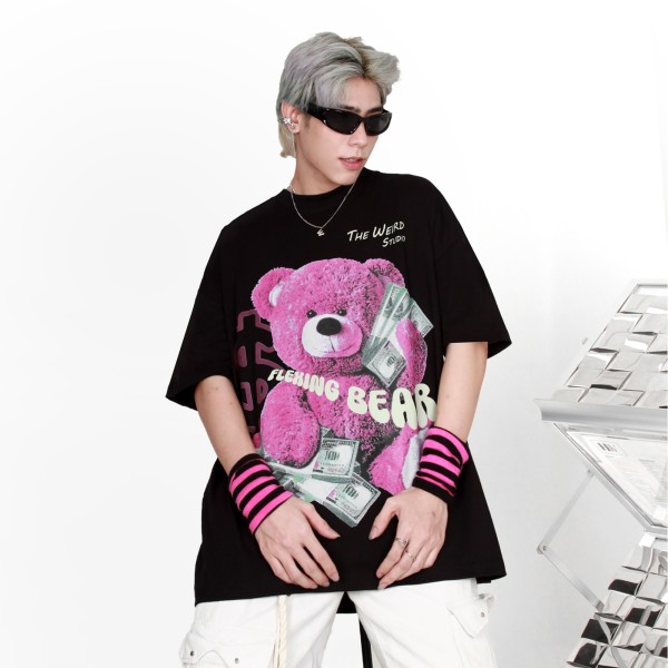 PINK BEAR TEE - ATK768 