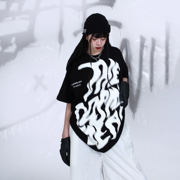 WAVE LETTERS TEE - ATK738