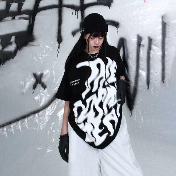 WAVE LETTERS TEE - ATK738