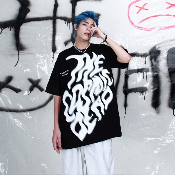 WAVE LETTERS TEE - ATK738
