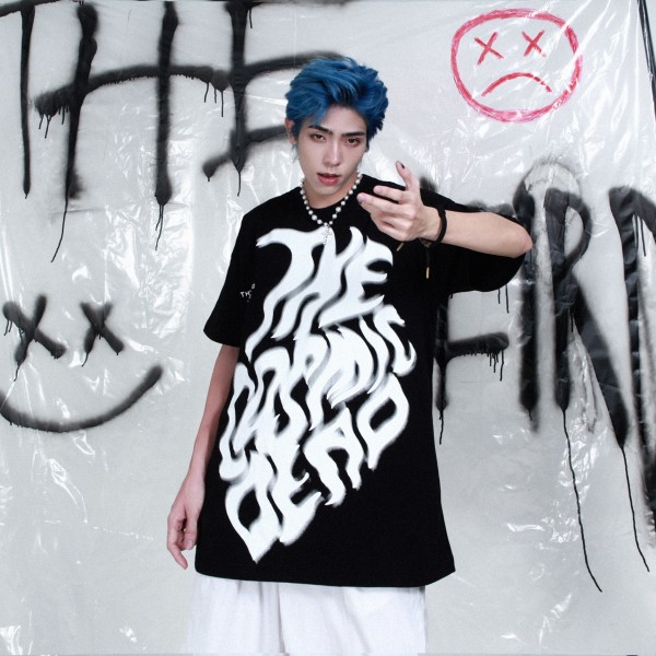 WAVE LETTERS TEE - ATK738