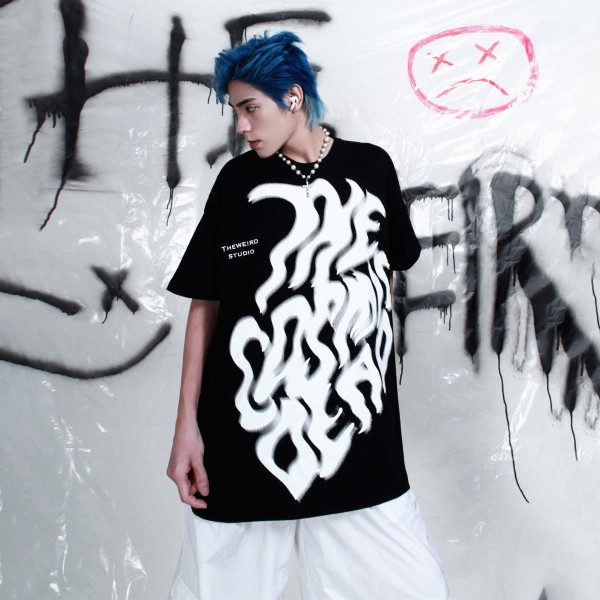 WAVE LETTERS TEE - ATK738
