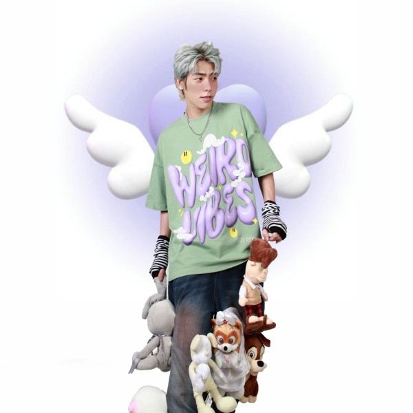 WEIRD VIBES TEE - ATK761