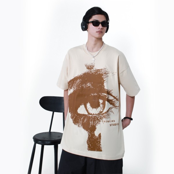 BROWN EYES TEE - ATK727 NO RESTOCK