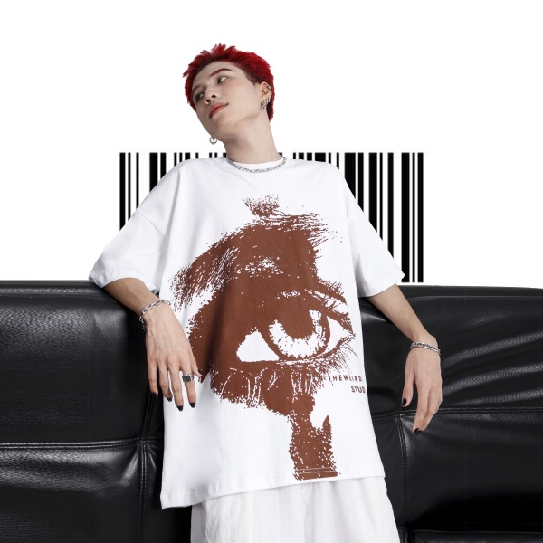 BROWN EYES TEE - ATK727 NO RESTOCK
