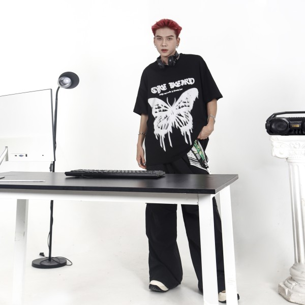 GHOST BUTTERFLY TEE - ATK713 NO RESTOCK