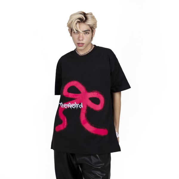 PINK BOW TEE - ATK691 NO RESTOCK