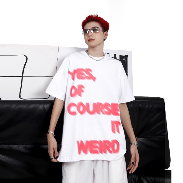 PINK WEIRD TEE - ATK711 NO RESTOCK