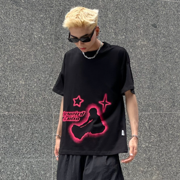 SHADOW PINK TEE - ATK669 NO RESTOCK