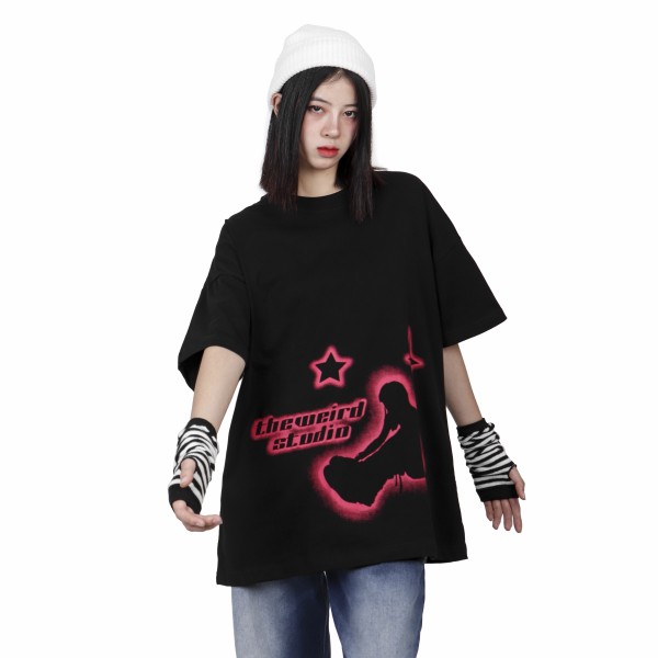 SHADOW PINK TEE - ATK669 NO RESTOCK