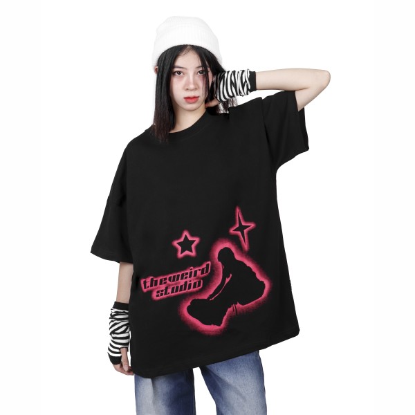 SHADOW PINK TEE - ATK669 NO RESTOCK