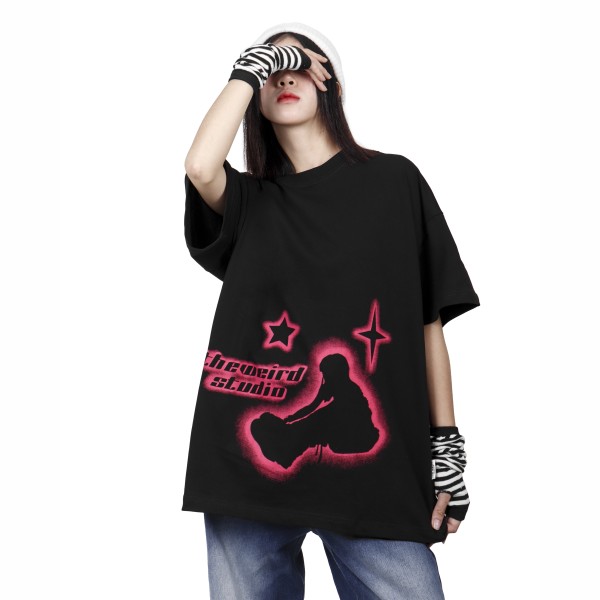 SHADOW PINK TEE - ATK669 NO RESTOCK