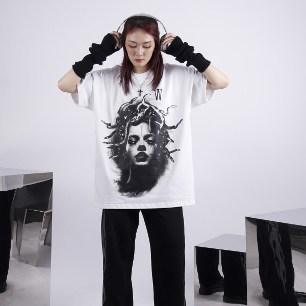 SNAKE GODDESS TEE - ATK606