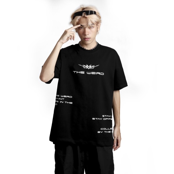 STAY WEIRD 1 TEE - ATK673