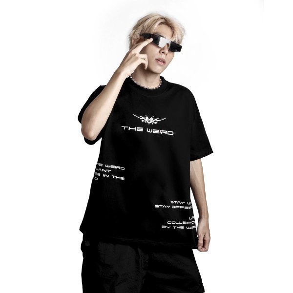 STAY WEIRD 1 TEE - ATK673