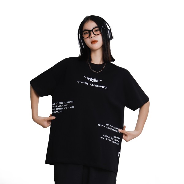 STAY WEIRD 1 TEE - ATK673