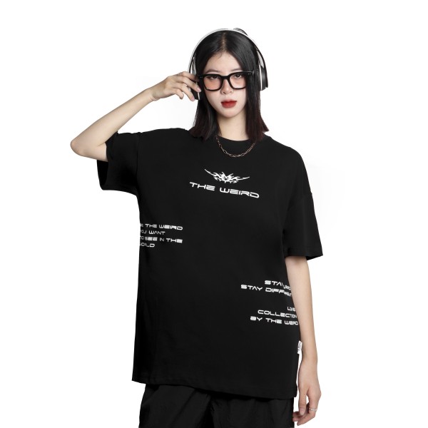 STAY WEIRD 1 TEE - ATK673