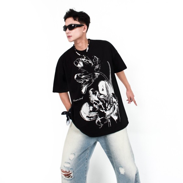 STONE FLOWERS TEE - ATK791