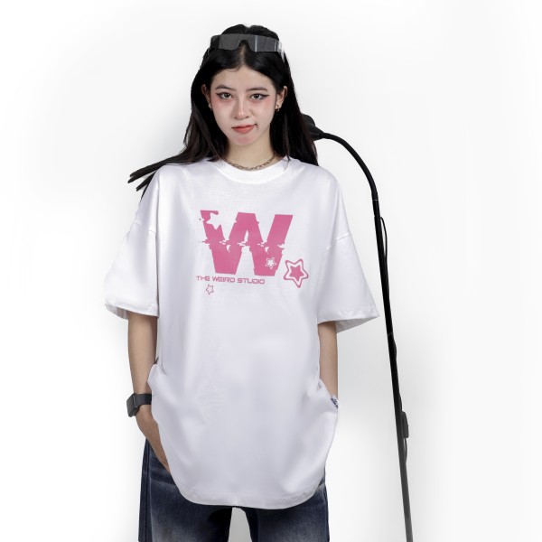W PINK TEE - ATK709