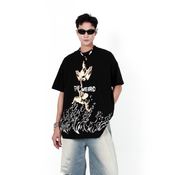 FIRE FLOWERS TEE - ATK778