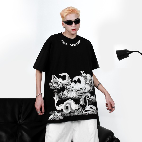 JAPANESE PATTERNS TEE - ATK532