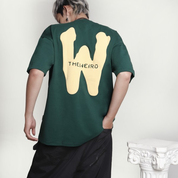 W EMBOSSED TEE - ATK518