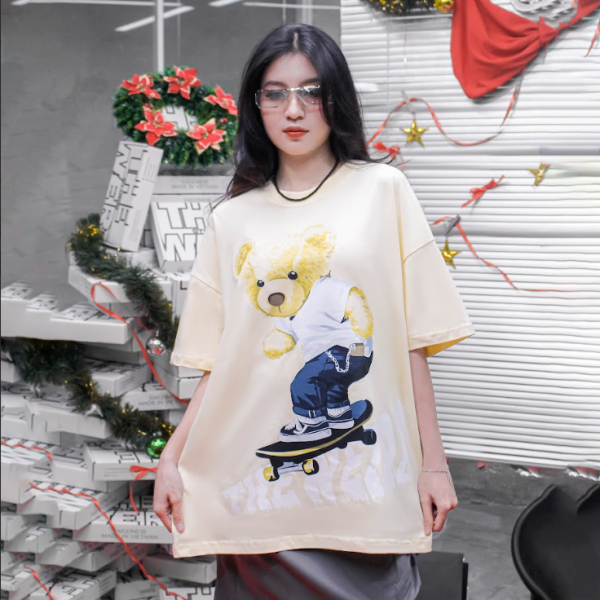 TEDDY SKATEBOARDING TEE - ATK795