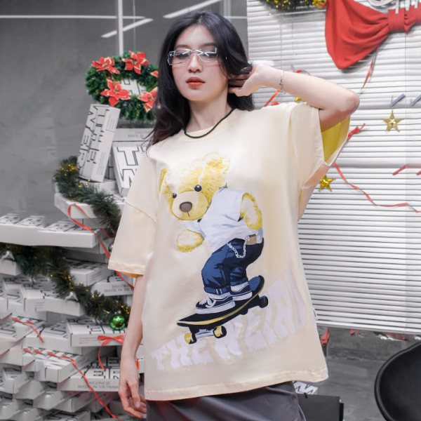 TEDDY SKATEBOARDING TEE - ATK795