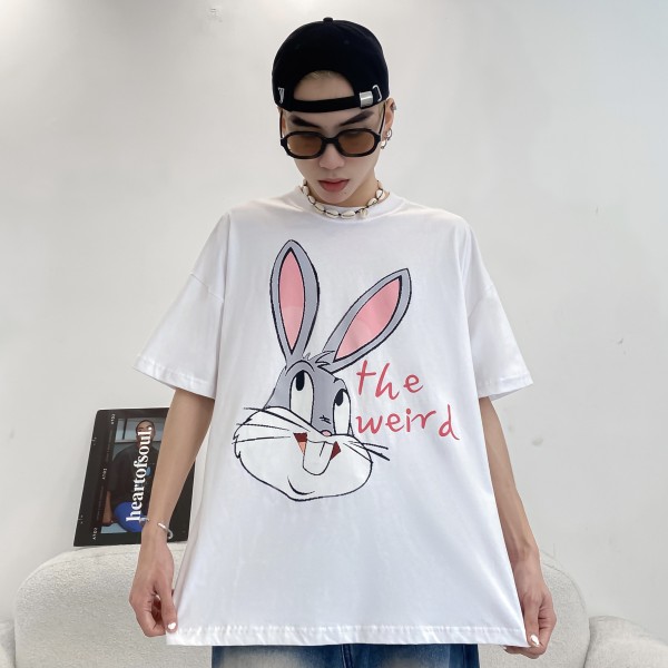 GRAY RABBIT TEE - ATK794