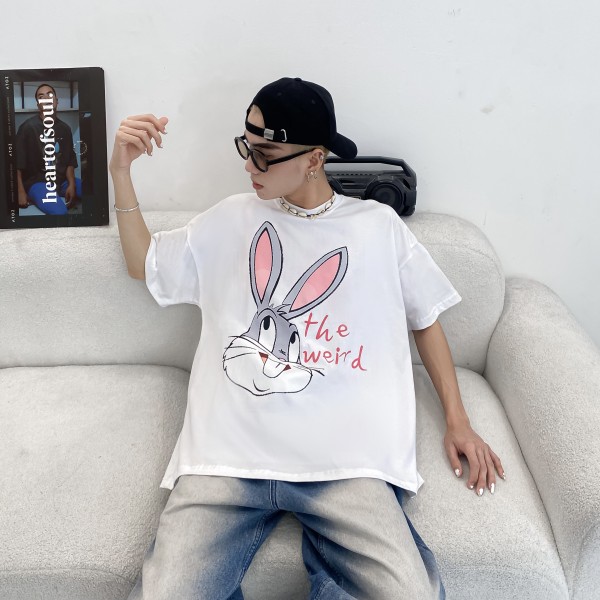 GRAY RABBIT TEE - ATK794