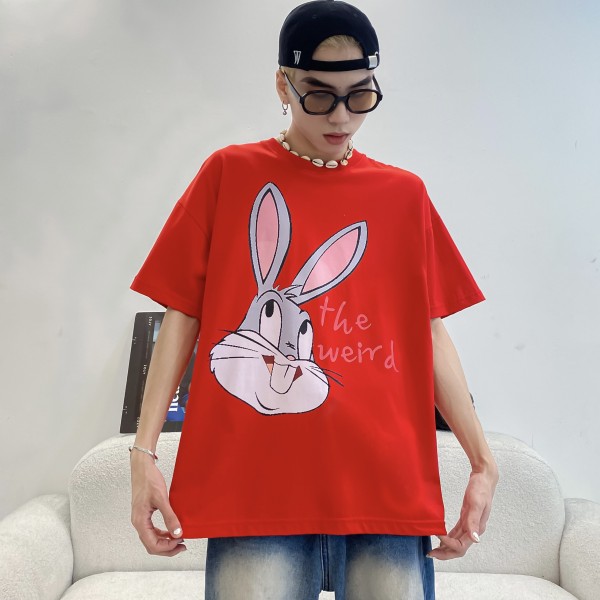 GRAY RABBIT TEE - ATK794