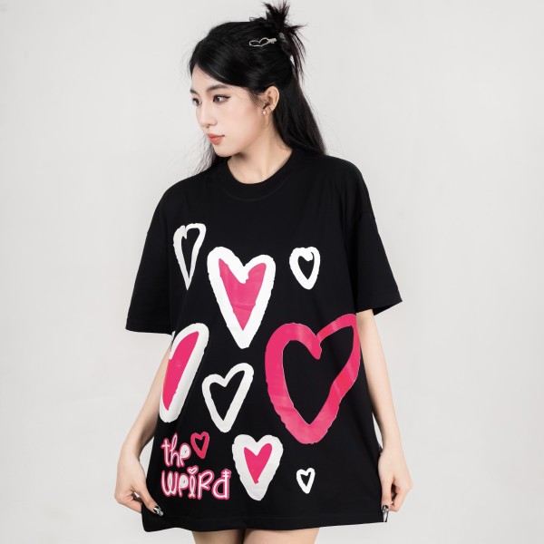 HEART TEE - ATK854