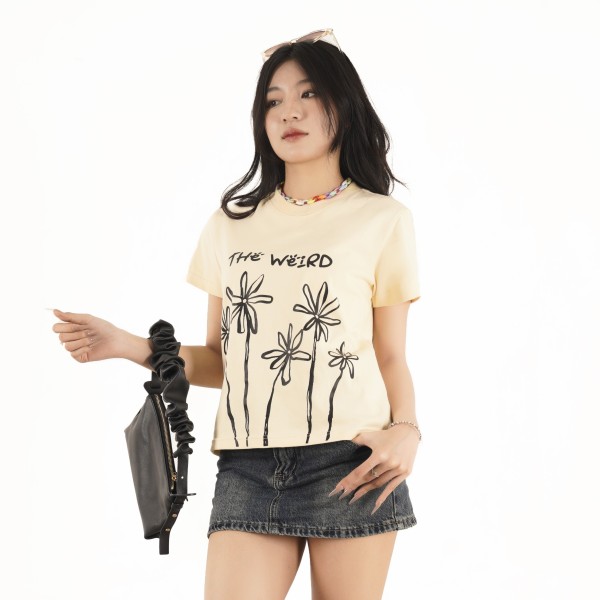 FLOWER TREE TEE - ẠTK838 NO RESTOCK