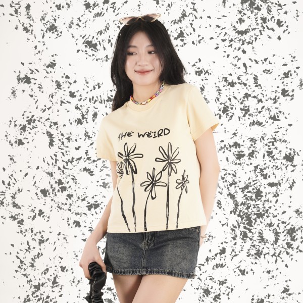 FLOWER TREE TEE - ẠTK838 NO RESTOCK