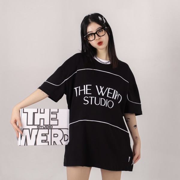 HORIZONTAL BORDER TEE - ATK836
