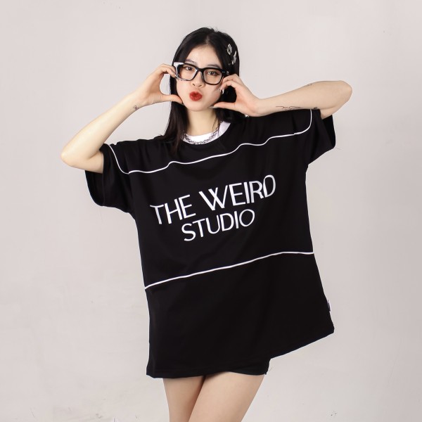 HORIZONTAL BORDER TEE - ATK836