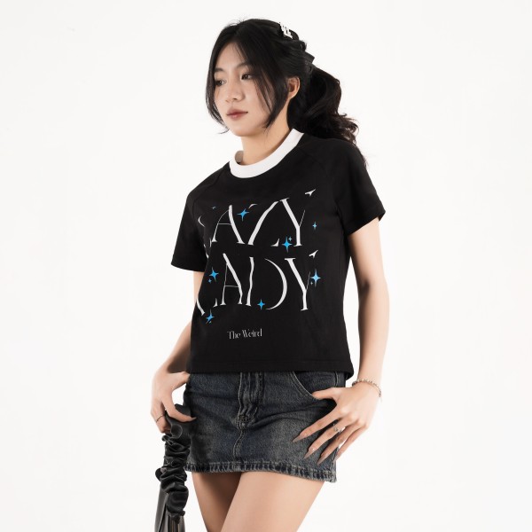 LAZY LADY TEE - ATK837 NO RESTOCK