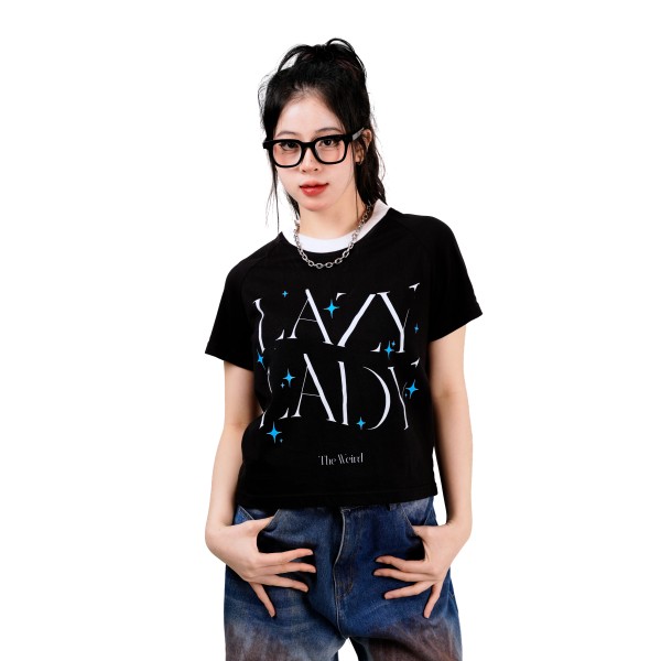 LAZY LADY TEE - ATK837 NO RESTOCK
