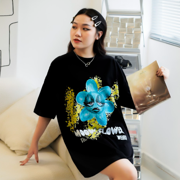 MOODY FLOWER TEE - ATK819
