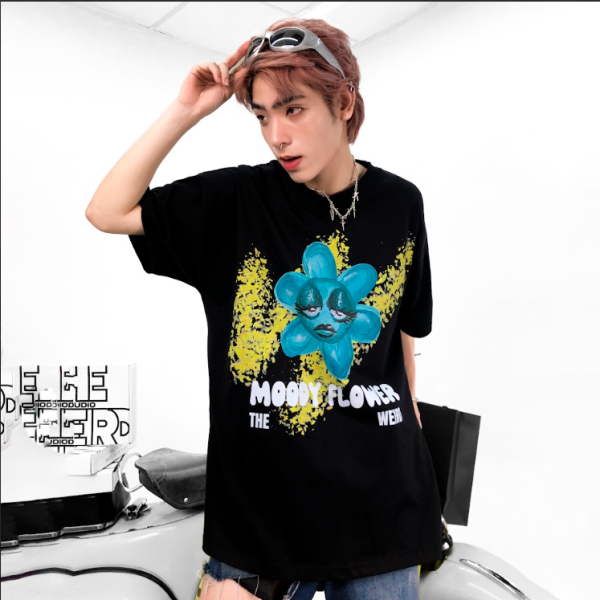 MOODY FLOWER TEE - ATK819